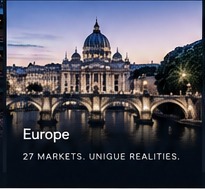 European city skyline